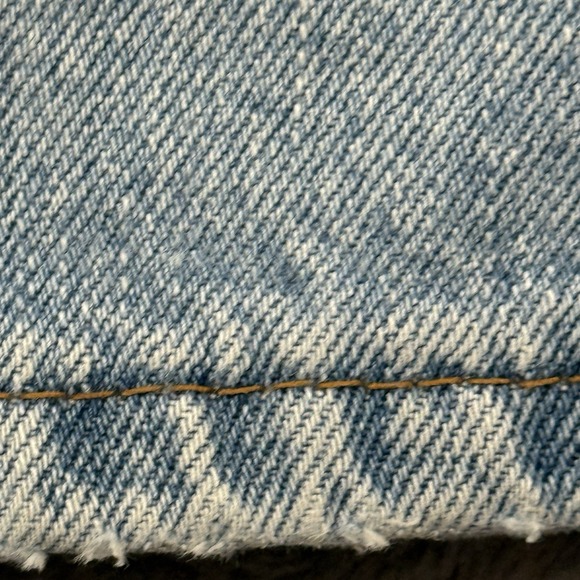 Levi's Mens 505‎ Stright Fit Straight Leg Jeans 40x32(30) Stonewash - Picture 11 of 16